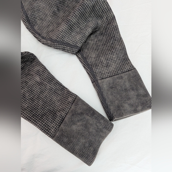 Victoria's Secret PINK Active Waffle Texture Jogger Style Leggings Cabincore - Picture 4 of 9